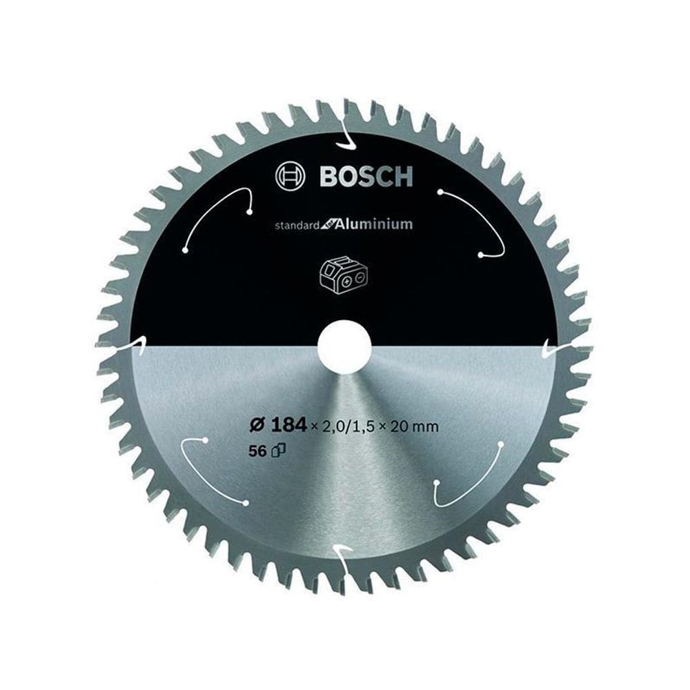 Lamina Serra Circular 185Mm 7.1/4 56D Aluminio Bosch