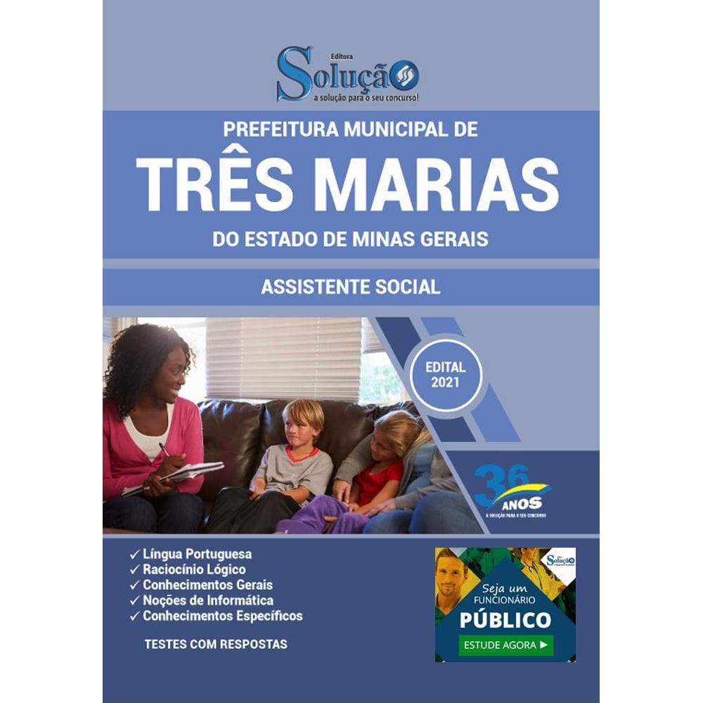 Apostila Prefeitura Três Marias Mg - Assistente Social