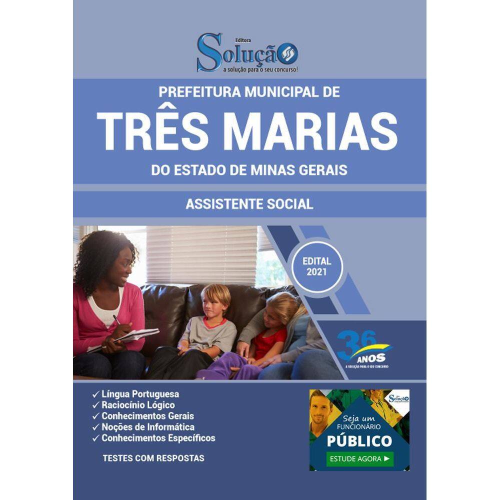 Apostila Prefeitura Três Marias Mg - Assistente Social