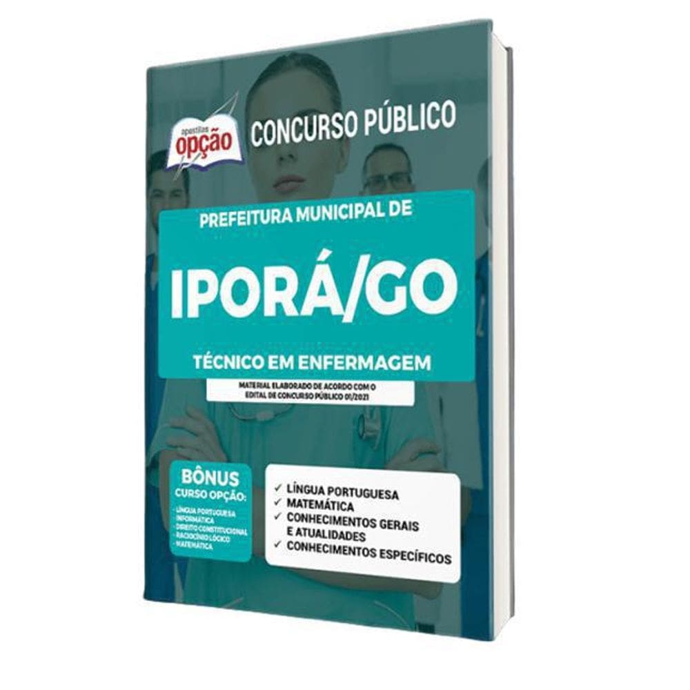 Apostila Prefeitura Iporá Go - Técnico Em Enfermagem