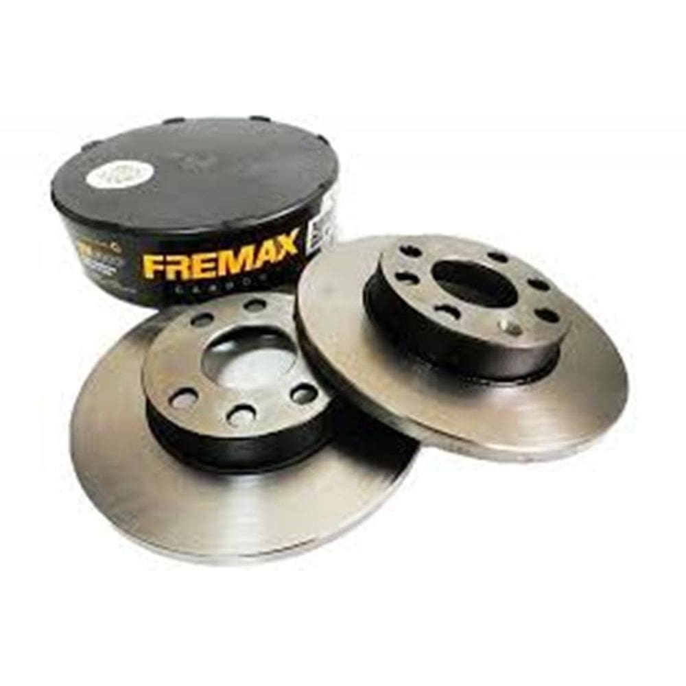 Par De Disco Freio Dianteiro Solido 259Mm 4 Furos Renault