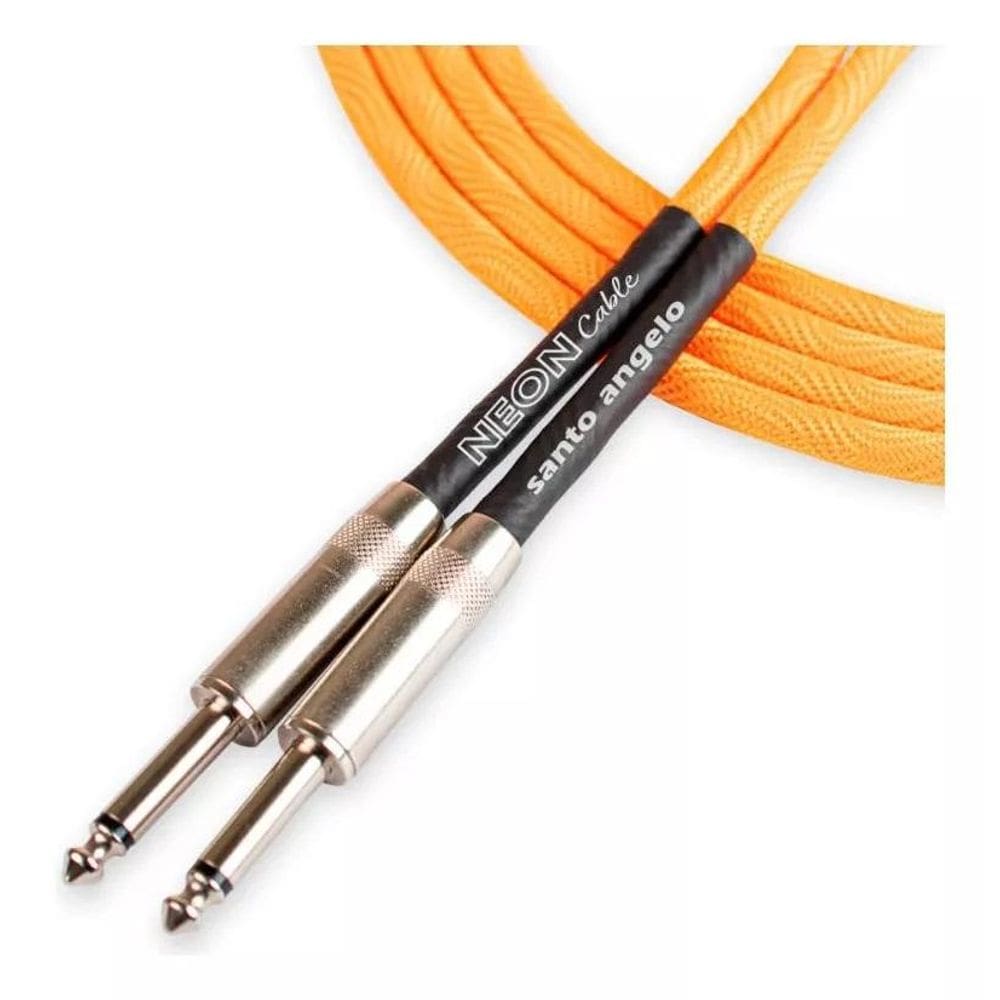 Cabo Santo Angelo Neon Orange Para Guitarra P10 4,57M