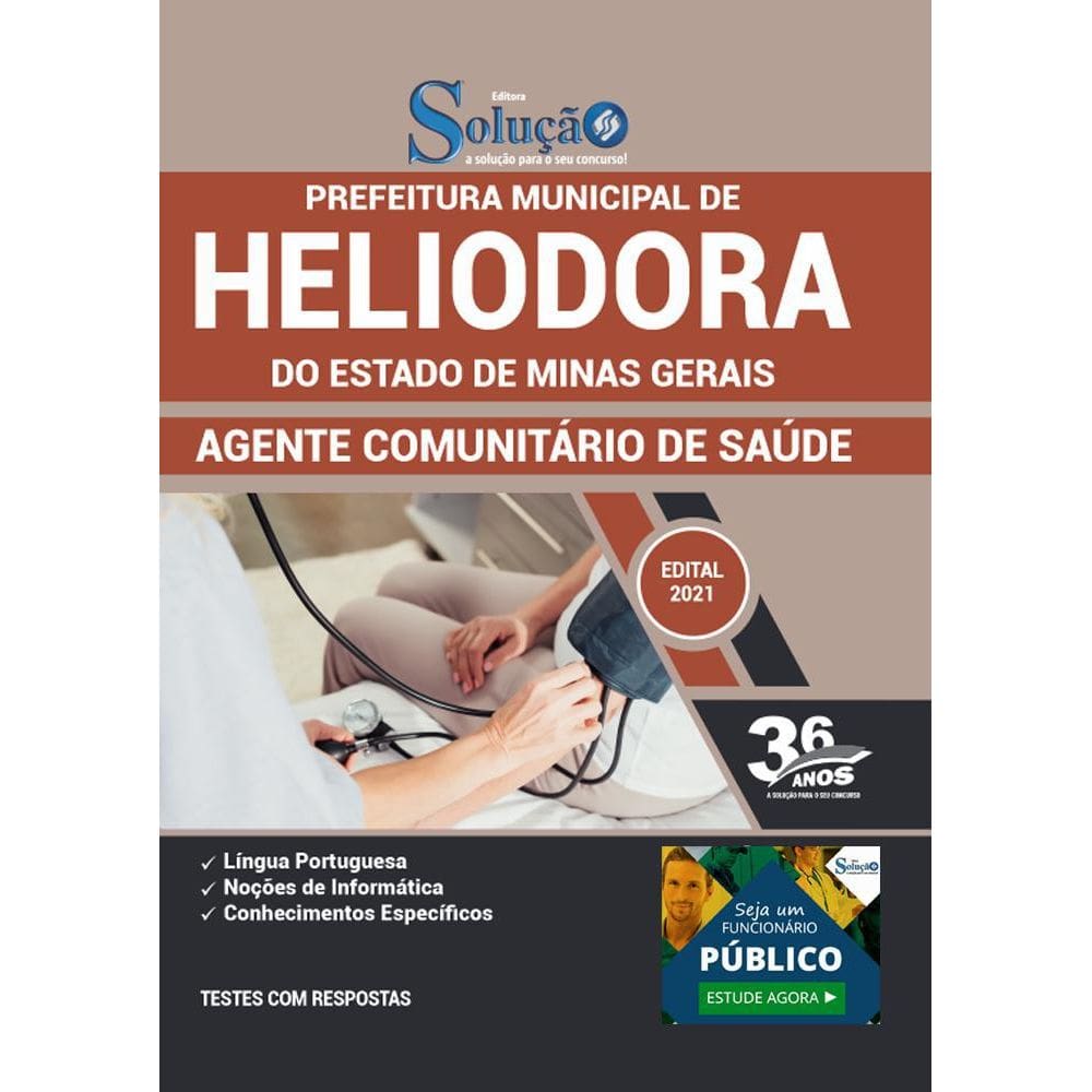 Apostila Heliodora Mg - Agente Comunitário De Saúde