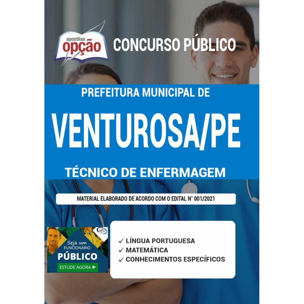Apostila Concurso Venturosa Pe - Técnico De Enfermagem