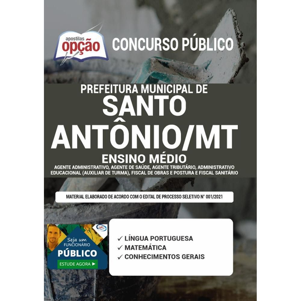Apostila Santo Antônio Do Leste Mt - Ensino Médio Prefeitura