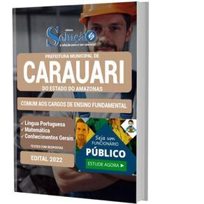 Apostila Carauari Am - Cargos De Ensino Fundamental