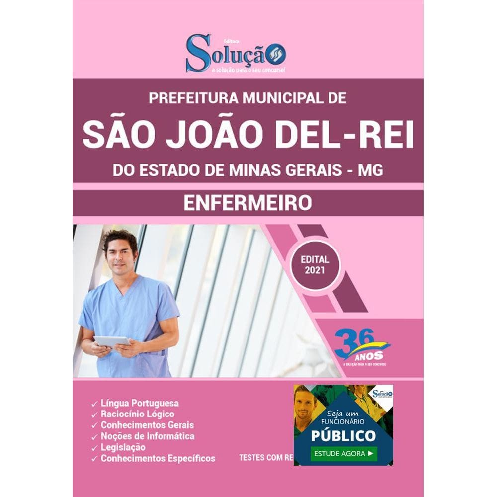 Apostila Prefeitura São João Del-Rei Mg - Enfermeiro