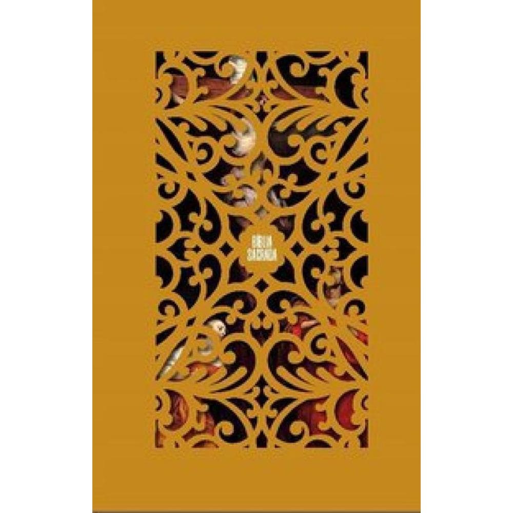 Bíblia Sagrada Nvi, Capa Dura, Dourada, Leitura Perfeita