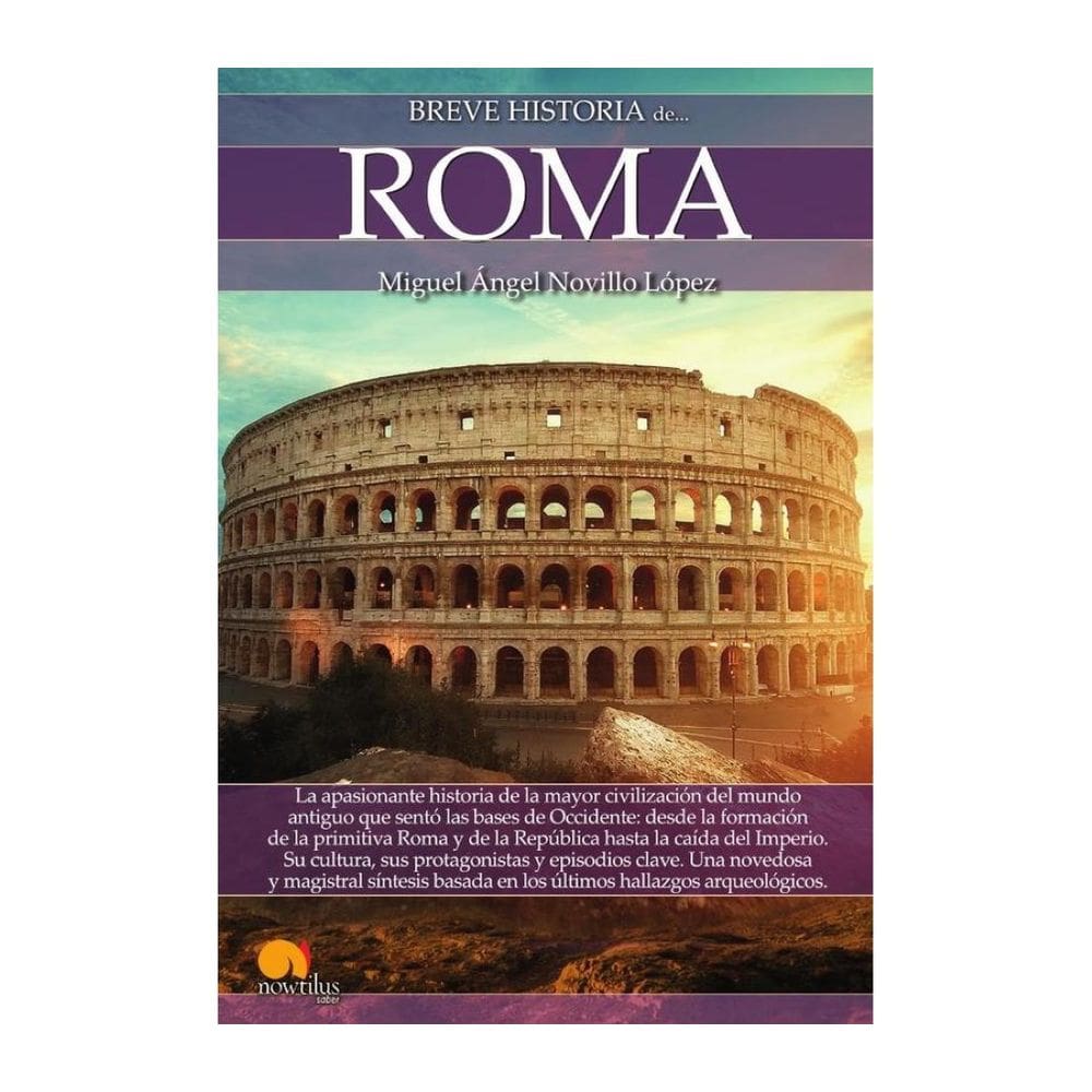 Breve historia de Roma N. E. color - Espanhol