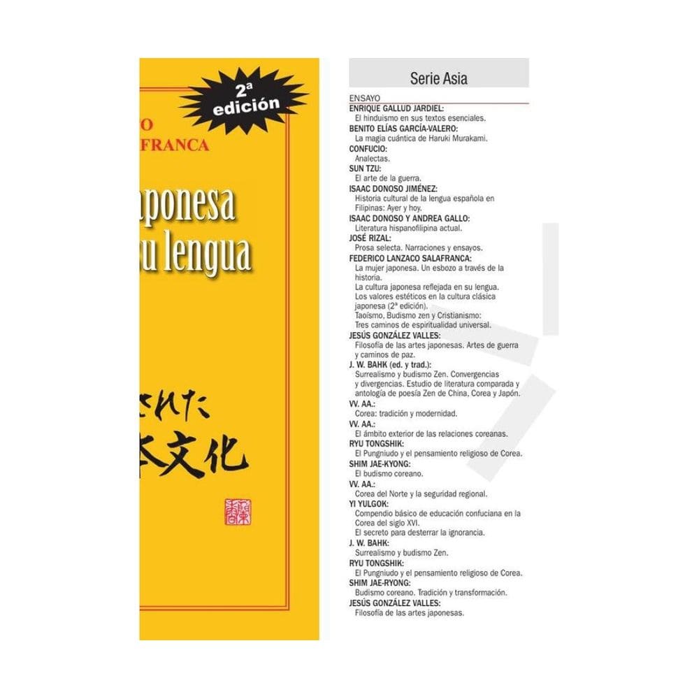 La cultura japonesa reflejada en su lengua - Espanhol