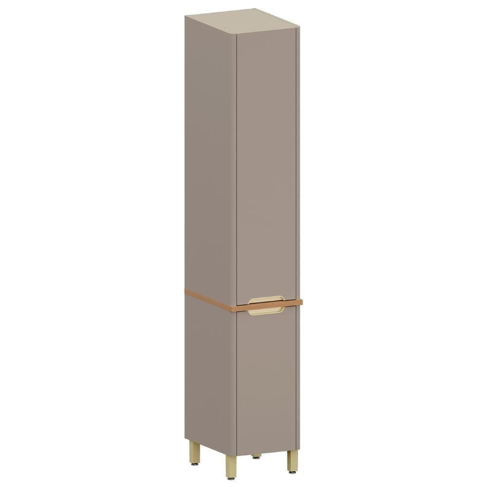 Paneleiro Armário De Cozinha 40cm 2 Portas Marina Cinammon L01 - Mpozenato