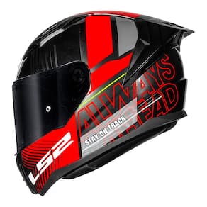 Capacete LS2 FF810 Vigo Shift Jeans Cinza e Vermelho