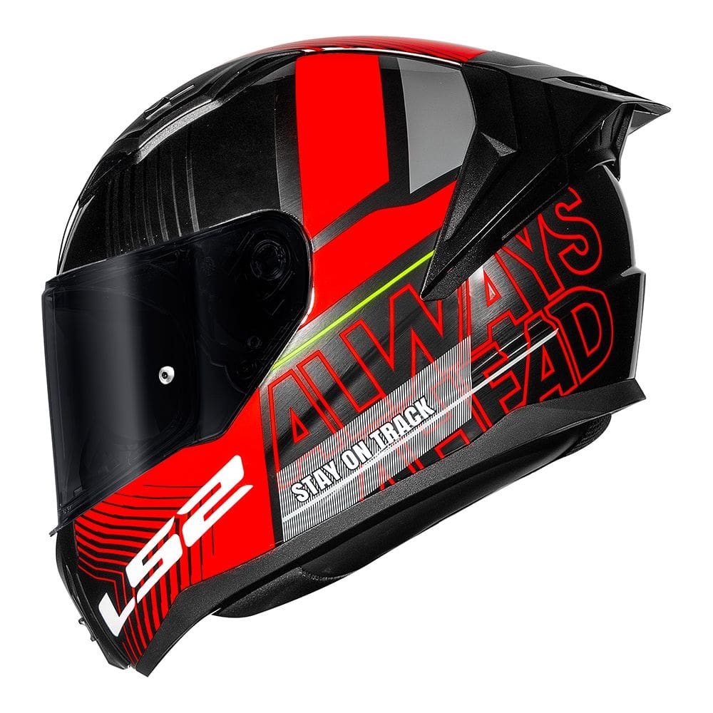 Capacete LS2 FF810 Vigo Shift Jeans Cinza e Vermelho
