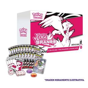 Pokémon EV 10.5 Coleção Treinador Avançado Fogo Branco Copag