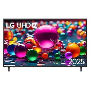 Smart TV LG 43`` 4K UHD AI 43UA8550PSA, WebOS 25, Processador alpha 7 4K AI Gen8, WiFi, Bluetooth, HDR10 Pro, AI Magic Remote, Alexa, Airplay2