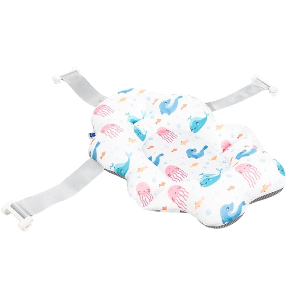 Almofada Para Banho Branco Nubo Sea Life - Kikka Boo