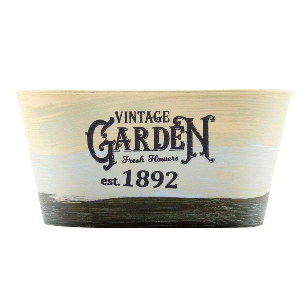 Kit 10 Mini Vasos De Planta Cachepot Estampados Decorados 9cm