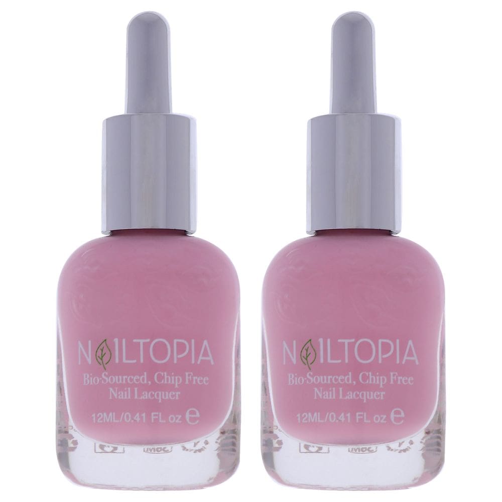 Verniz para unhas Nailtopia Bio-Sourced Do or FiDi 85% Bio, pacote com 2