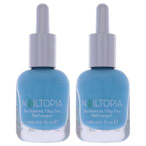Verniz para unhas Nailtopia Bio-Sourced Tropinail, pacote com 2