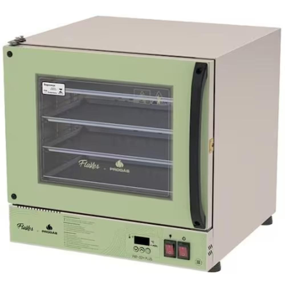 Forno Elétrico Progás Verde Flakes Design Exclusivo Alta Eficiência 220V - PRP-004 PLUS