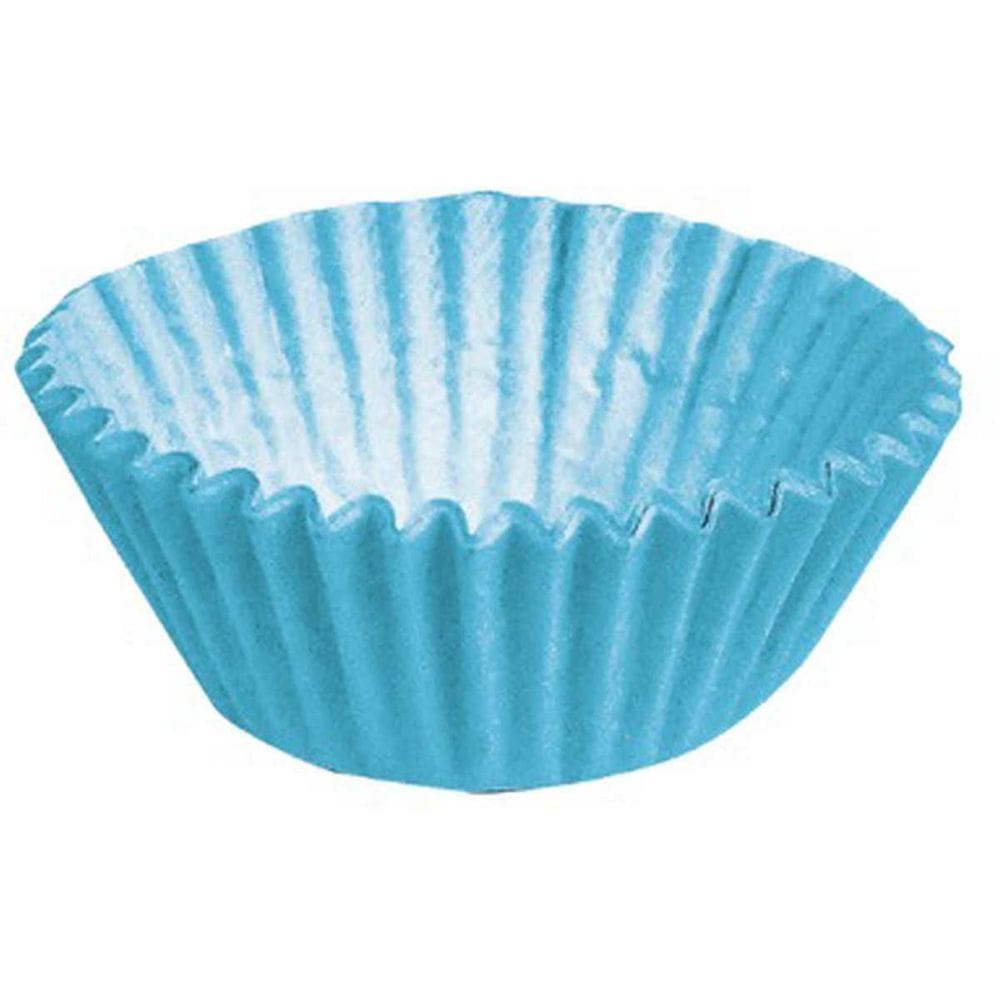 Embalagem Para Doces N.06 Azul 2,5Cm 10 Pacotes Com 100Un