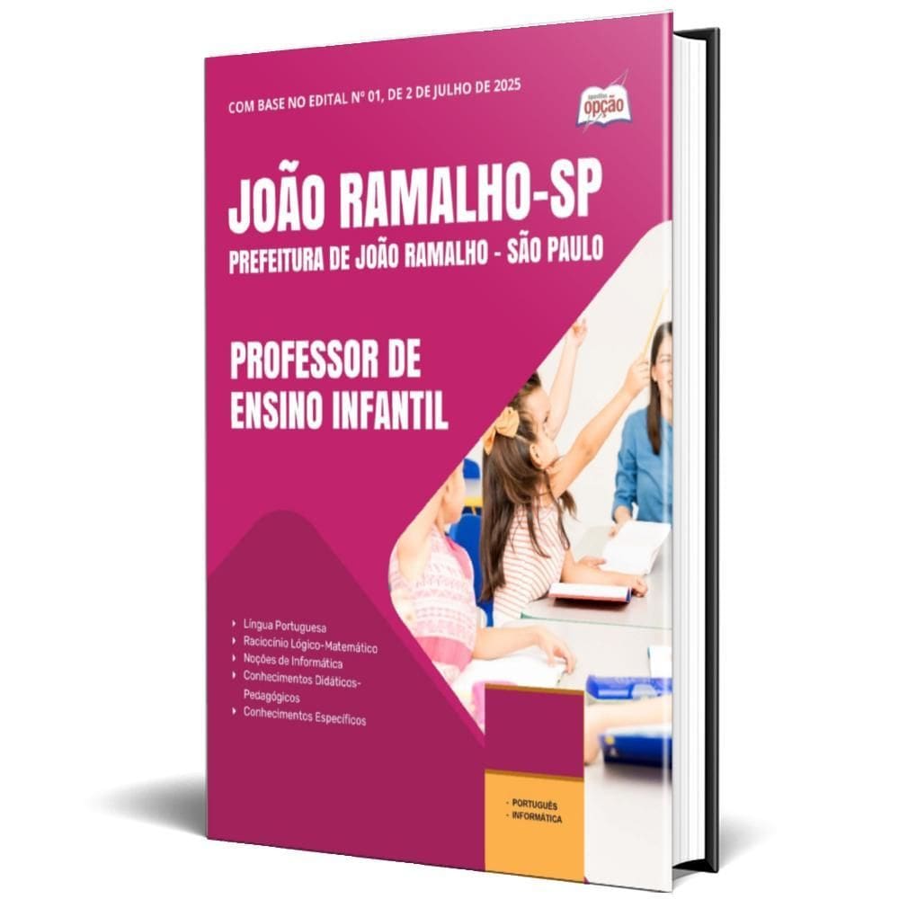 Apostila João Ramalho Sp 2025 Professor Ensino Infantil
