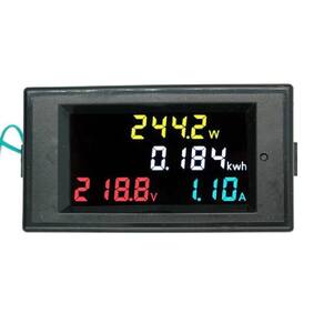 Wattimetro Voltimetro Amperimetro Ac 80300V 100A Colorido