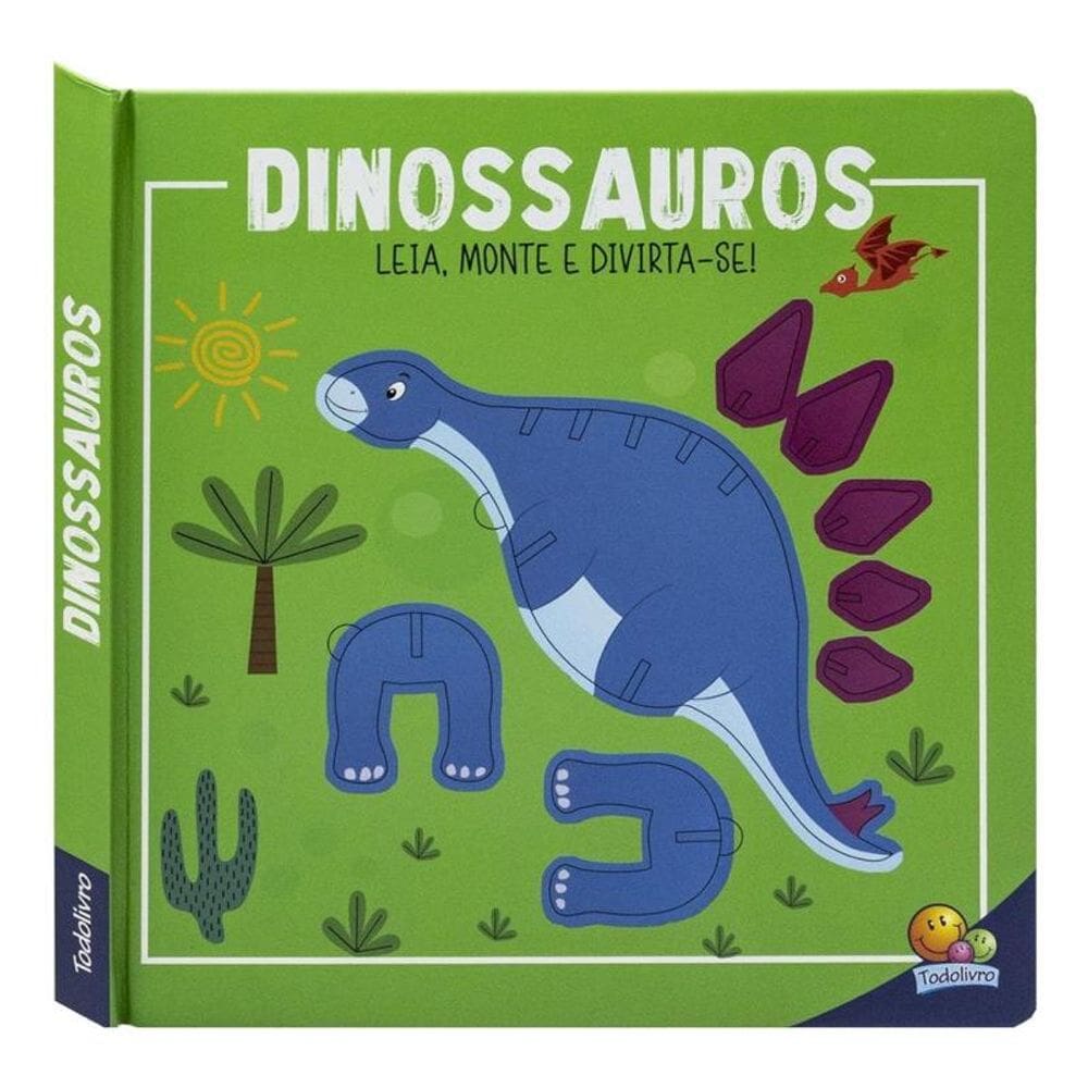 Leia, Monte E Divirta-Se! Dinossauros
