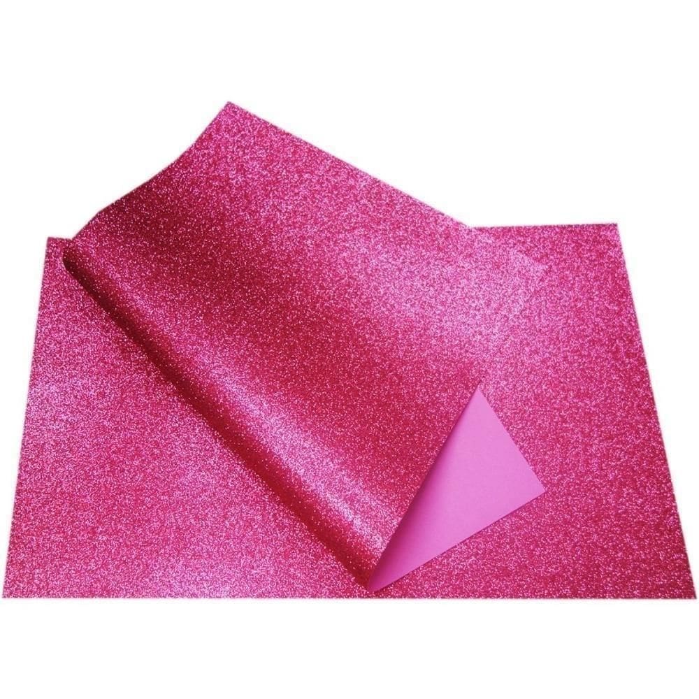 Placa Em Eva Com Gliter 40X60Cm Pink V.M.P. Pct.C/05