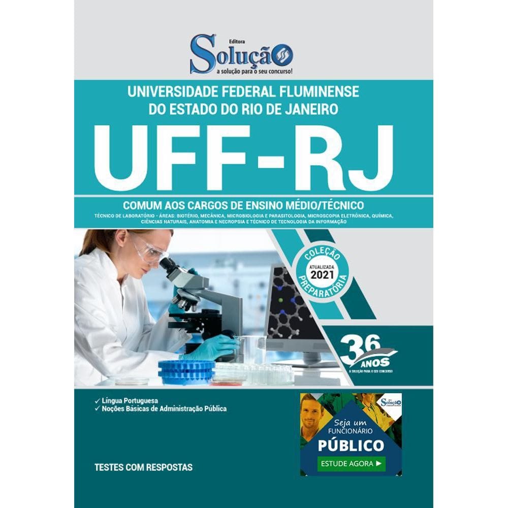 Apostila Uff Rj - Comum Cargos De Ensino Médio Técnico