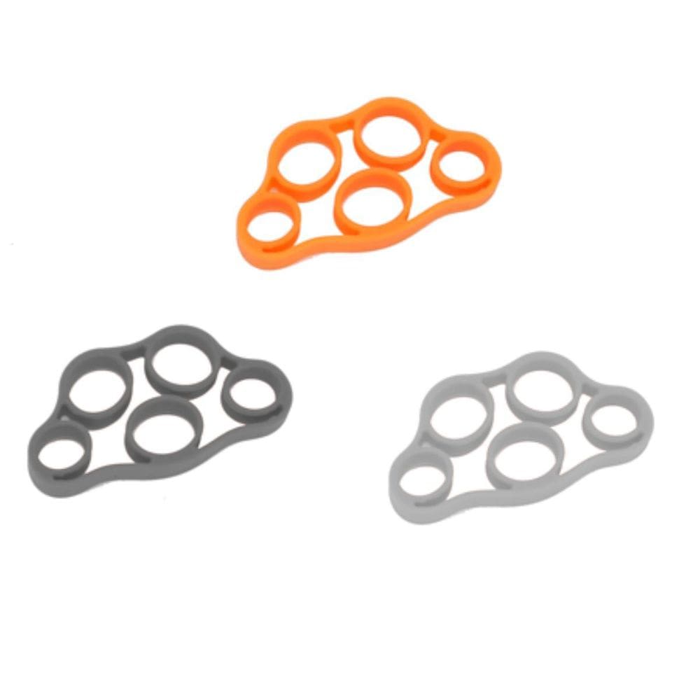 Exercitador Fortalecedor Elástico De Dedos E Mãos Kit Com 3