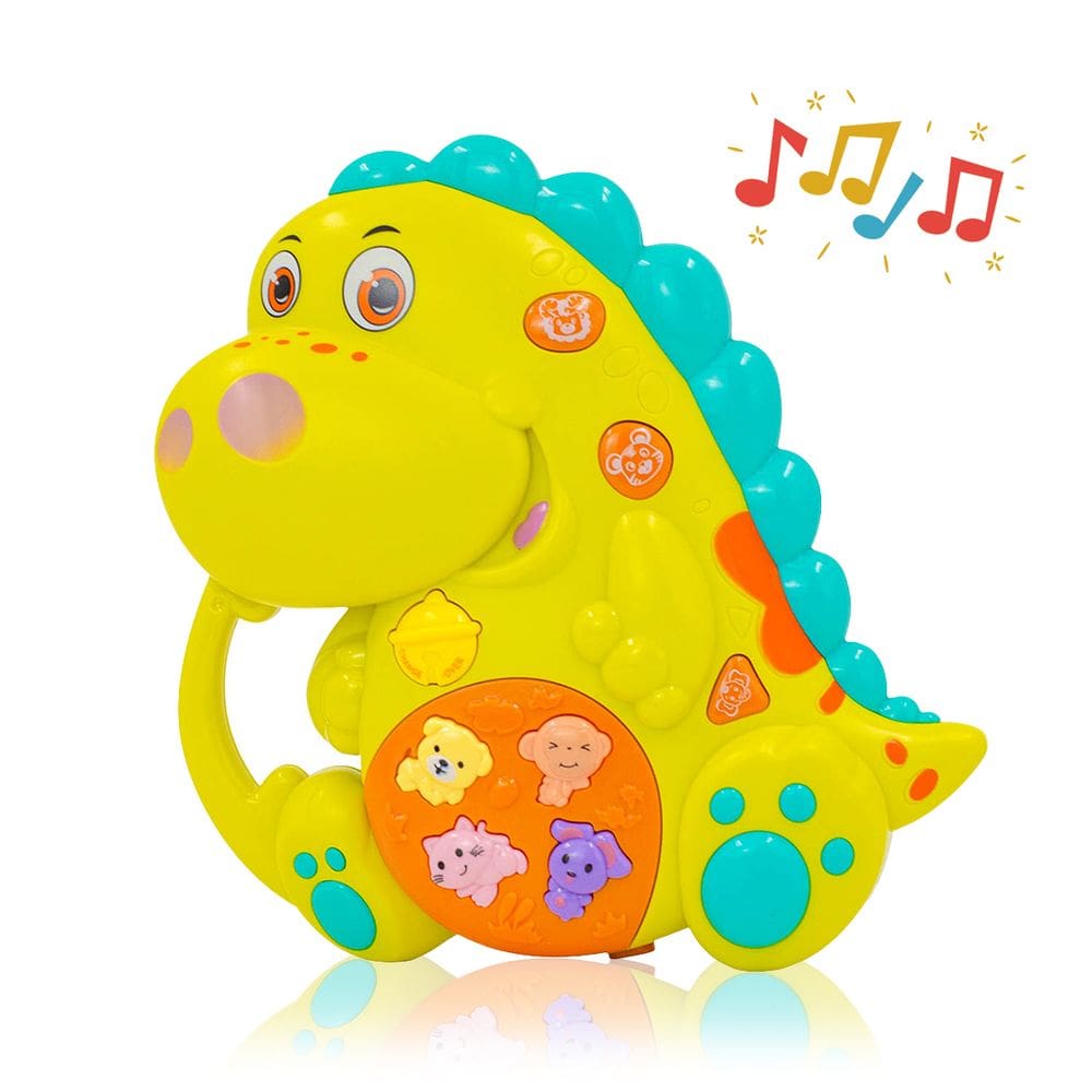 Teclado Piano Musical Bebe Brinquedo Infantil Som Dinossauro