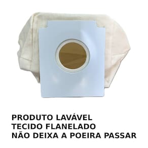 Saco Reutilizável Aspirador Electrolux Neo Listo e Pet Lover