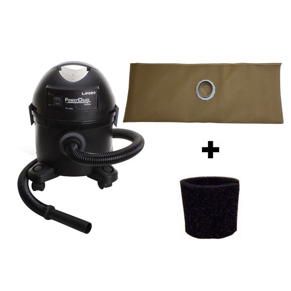 Saco Reutilizável Aspirador Lavor Wash Power Duo + Filtro