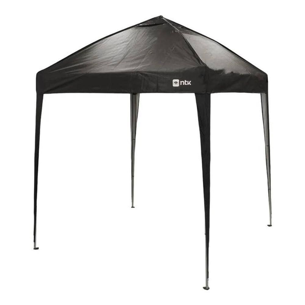 Gazebo 2x2 Preto Com Estrutura Articulada Fácil De Montar