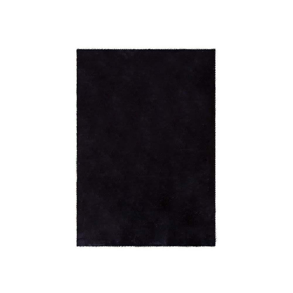 Tapete Felpudo Pluma 04 Preto 0,50x0,80m - Edantex