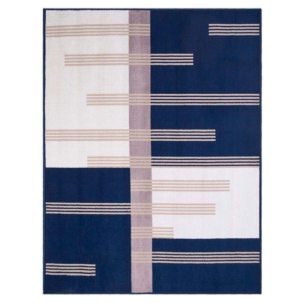 Tapete Sala Renaissance Liberia 20 Azul 2,00x3,00m