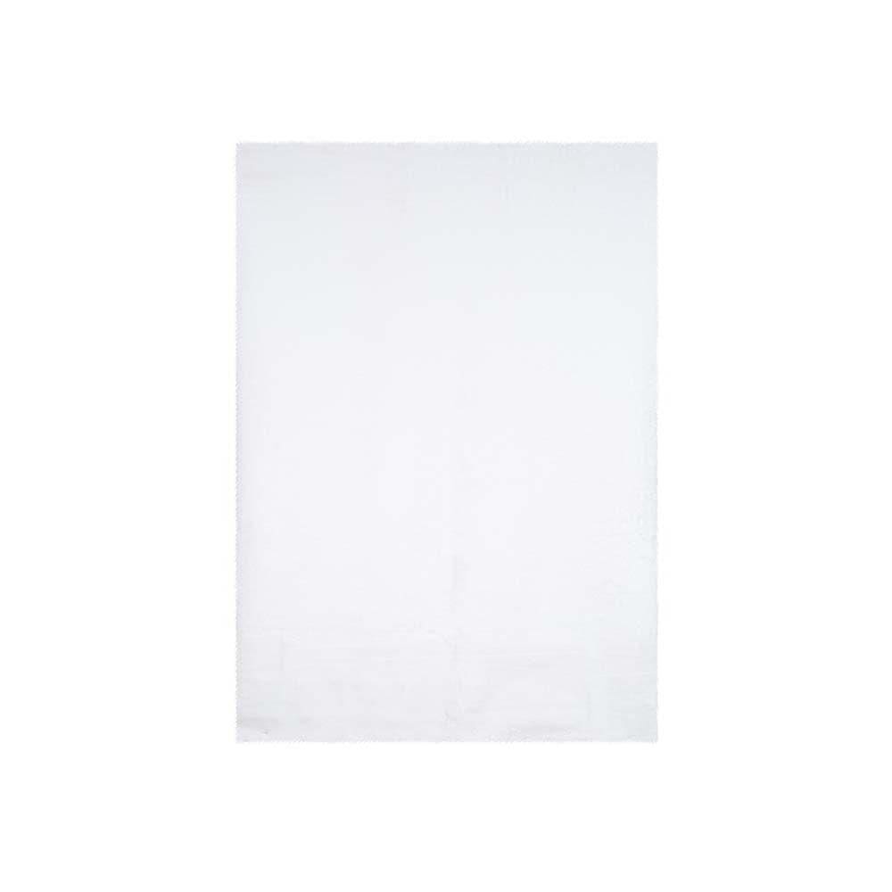 Tapete Felpudo Pluma 01 Branco 0,50x0,80m - Edantex