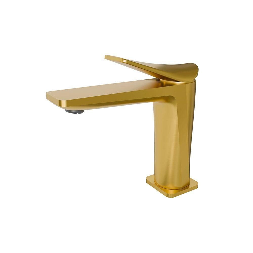 Torneira Misturador Monocomando Lorenzetti Loren Neo 2875 G92 De Bancada Brushed Gold Dourado 7048712