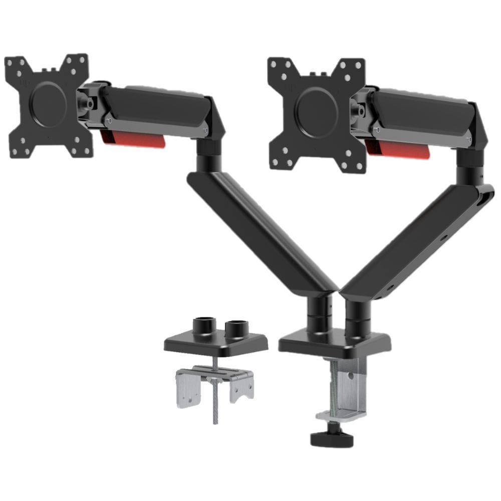 Suporte de Monitor Braço Duplo Amvox ASM 016A 17” A 32” Padrão VESA