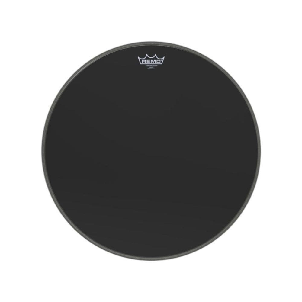 Pele Para Bumbo 20 Pol Ambassador Ebony Es-1020-00 Remo