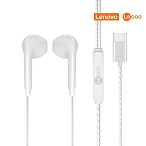Fone De Ouvido Intra Auricular Usb-C Eh104 Branco Lecoo