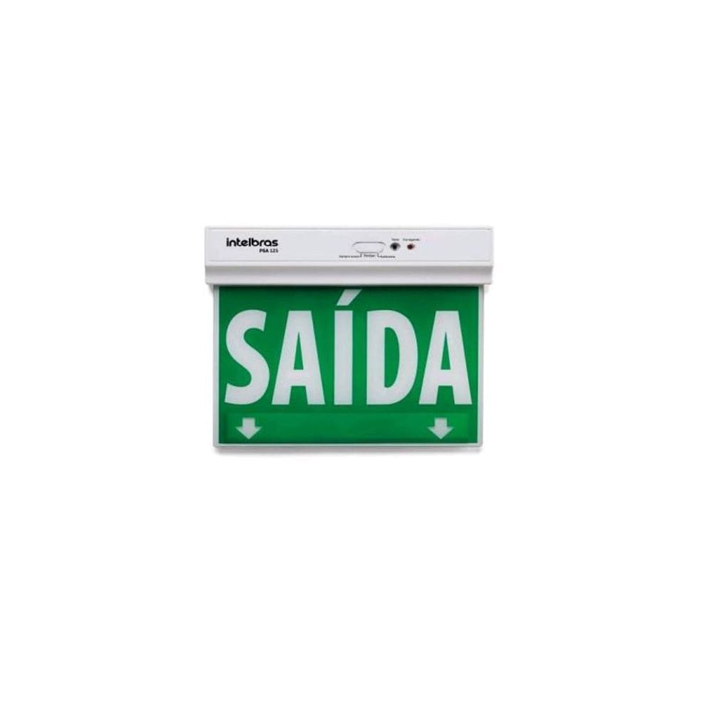 Placa De Sinalização Sempre Acesa Psa 125 Face Unica