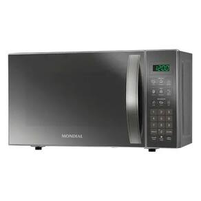 Micro-ondas Mondial 21 litros Mo-01-21-e Cinza Espelhado