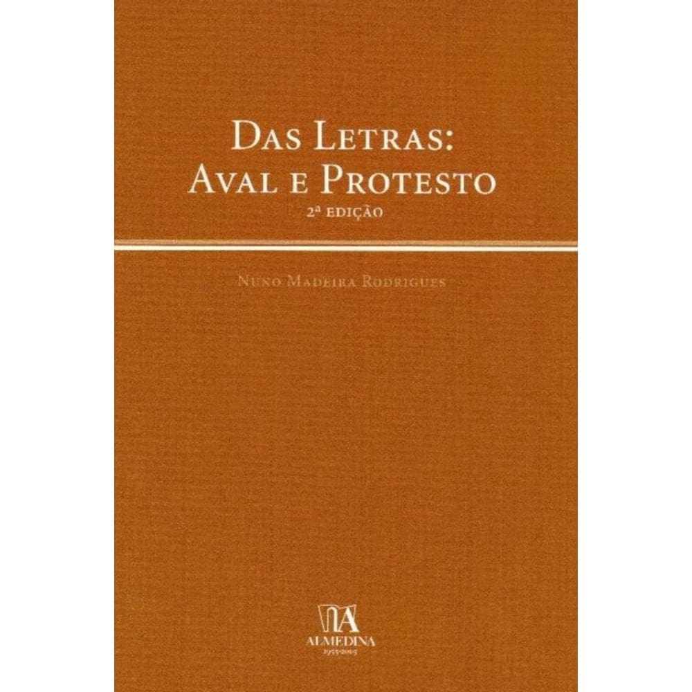 Das Letras: Aval e Protesto - 02Ed/05