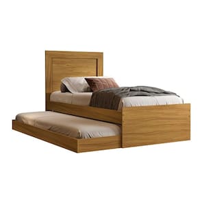 Cama Luara Solteiro Com Auxiliar Nature – VJ Móveis