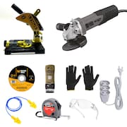 Esmerilhadeira Angular 4.1/2" 1000W Fasterr + Kit de Alta Performance Ultra - FST083