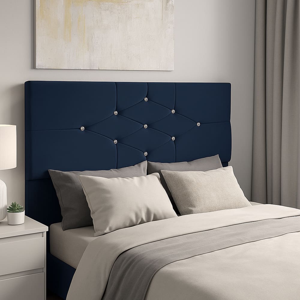 Cabeceira Cama Solteira 90 cm Camboriú Suede