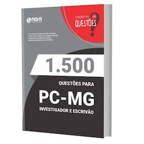 Apostila Caderno De Testes Pc Mg - Investigador E Escrivão