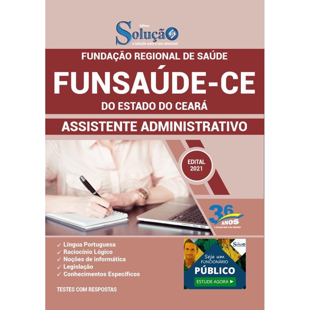 Apostila Funsaúde Ce - Assistente Administrativo